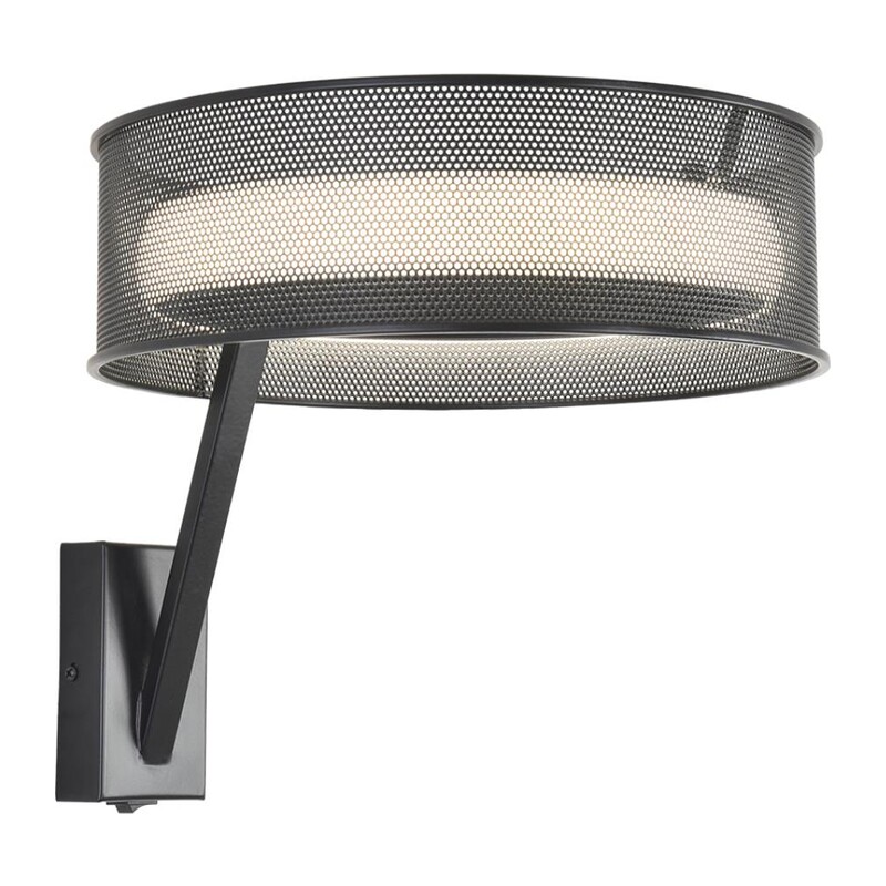 8370/15WL LEDIO LN26 304 черный, металл/силикон Бра LED 15W 3000/4000/6000K 220V ALVA