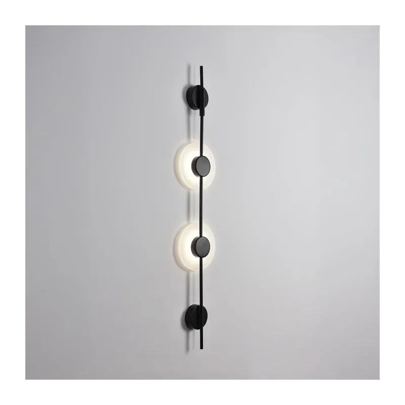 8372/16WL LEDIO LN26 427 черный/белый, металл/акрил Бра LED 16W 3000/4000/6000K 220V ECA 4