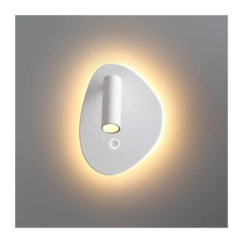 7183/9WL HIGHTECH ODL26 471 Настенный светильник белый ice crack/металл IP20 LED 9W 580Лм 2700K/3300K/4000K 120° 220-240V ROY 4