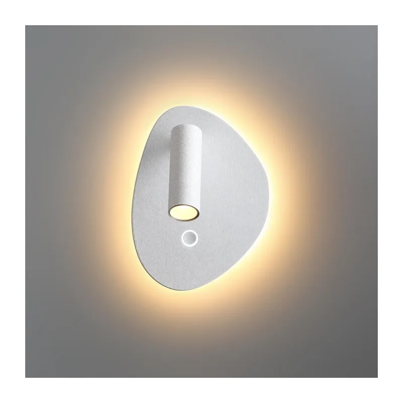 7183/9WL HIGHTECH ODL26 471 Настенный светильник белый ice crack/металл IP20 LED 9W 580Лм 2700K/3300K/4000K 120° 220-240V ROY 4