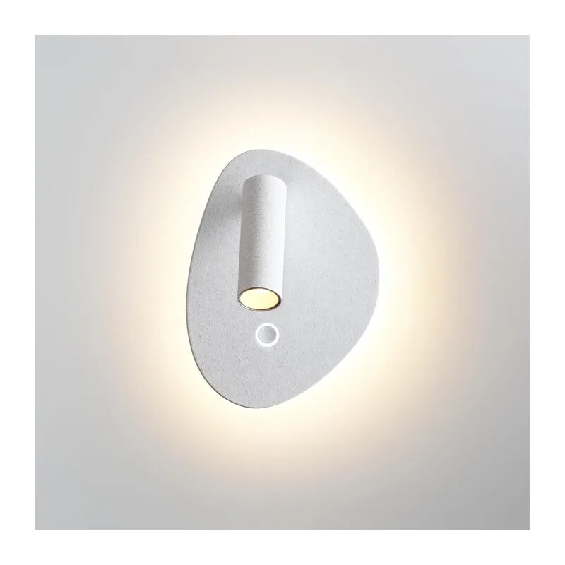 7183/9WL HIGHTECH ODL26 471 Настенный светильник белый ice crack/металл IP20 LED 9W 580Лм 2700K/3300K/4000K 120° 220-240V ROY 2
