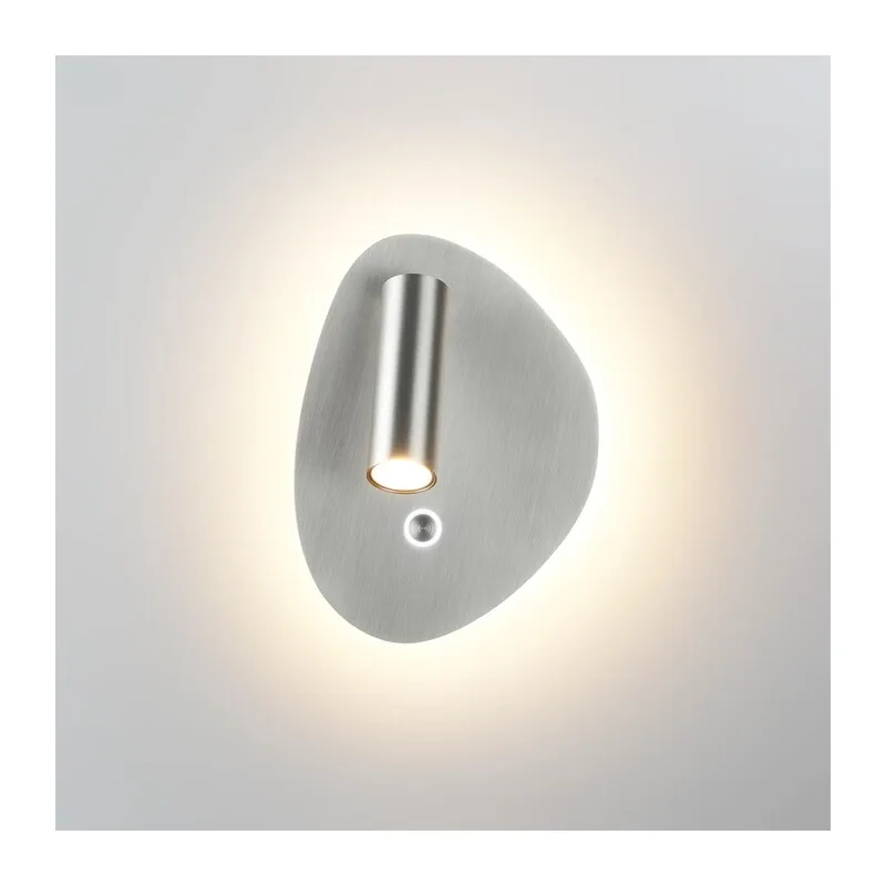 7184/9WL HIGHTECH ODL26 471 Настенный светильник брашированный никель/металл IP20 LED 9W 580Лм 2700K/3300K/4000K 120° 220-240V ROY 2