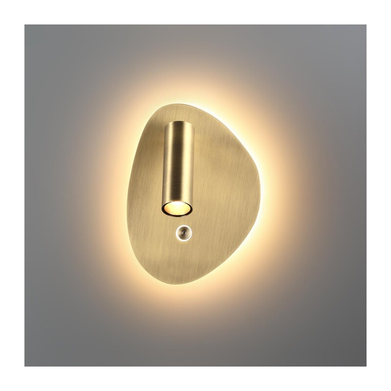 7185/9WL HIGHTECH ODL26 471 Настенный светильник брашированная бронза/металл IP20 LED 9W 580Лм 2700K/3300K/4000K 120° 220-240V ROY 4