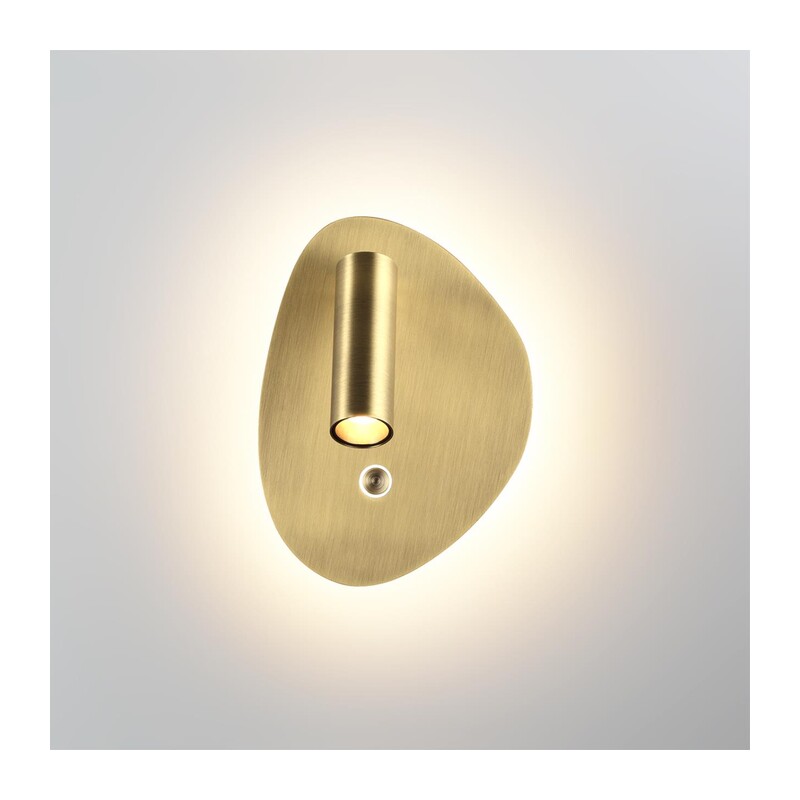 7185/9WL HIGHTECH ODL26 471 Настенный светильник брашированная бронза/металл IP20 LED 9W 580Лм 2700K/3300K/4000K 120° 220-240V ROY