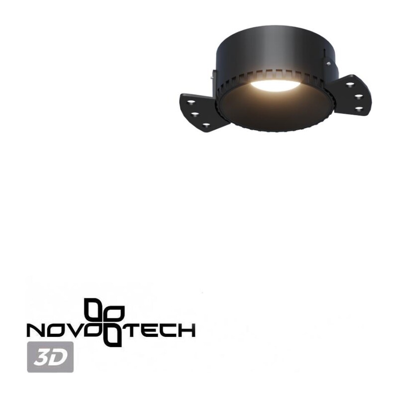 370996 WIR NT25 622 черный Светильник встраиваемый для ГКЛ потолка IP20 GU10 50W 220V NIMBUS 3