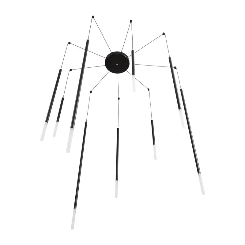 8400/27L LEDIO LN26 000 черный/белый, металл/акрил Люстра LED 27W 3000K 220V STICK 3