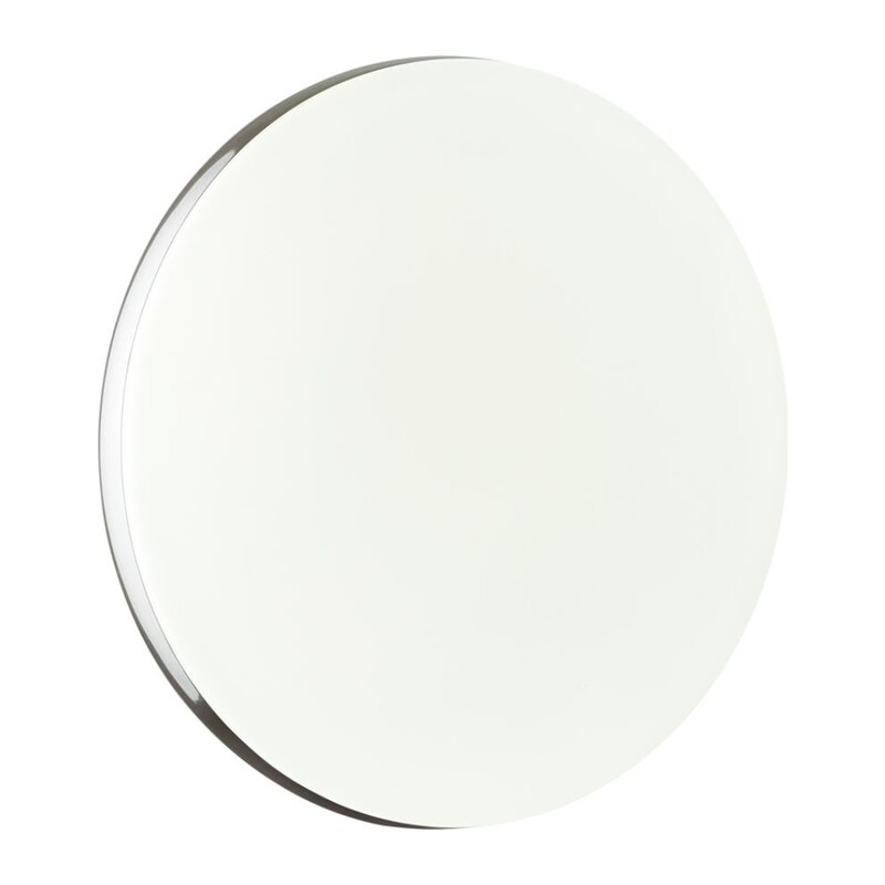 7600/CLN TAN SN Светильник пластик/белый/хром LED 36Вт без ДУ 4000К D340 IP43 RINGO 3