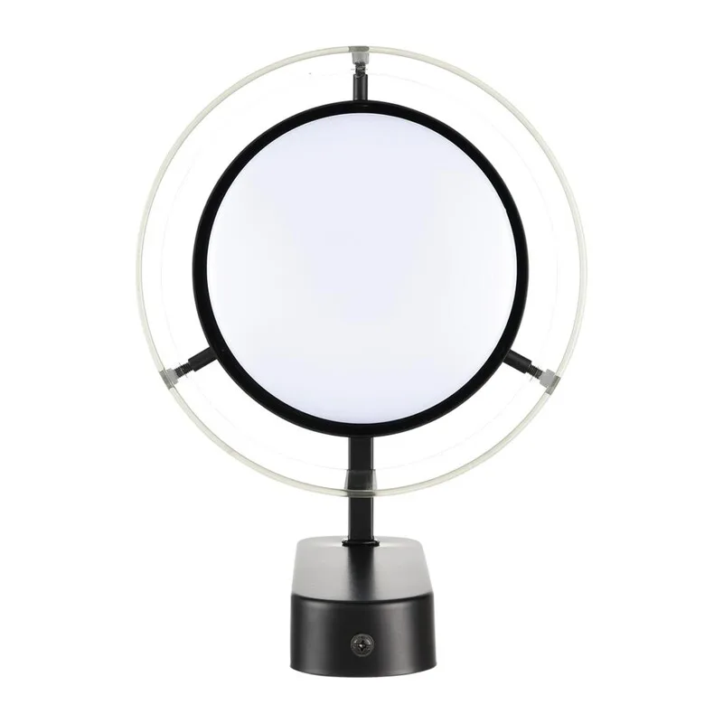 8232/1WY УЦЕНКА(НЕВОЗВРАТНЫЙ ТОВАР) COMFI LN25 000 черный/прозрачный, металл/стекло Бра LED GX70 1*10W 220V NATALINA 3