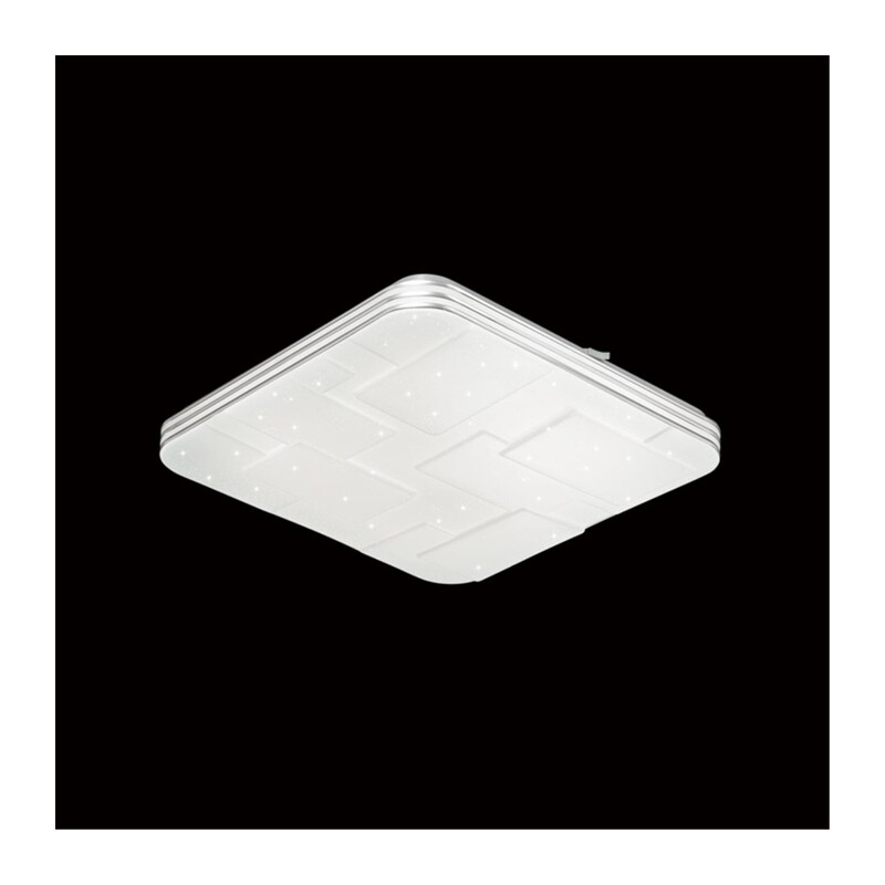 2085/DLN PALE SN 103 Светильник пластик/белый LED 48Вт 3000/4000/6000K 410х410 IP43 CCT NORES 4