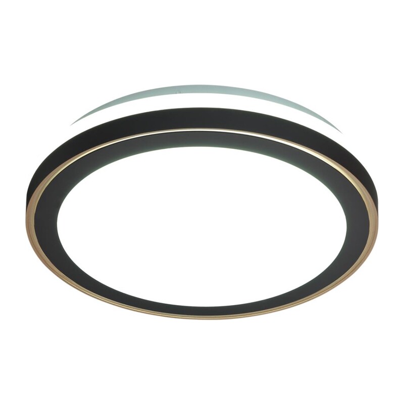7620/DLN PALE SN 109 Светильник пластик/черный/медный LED 48Вт 3000/4000/6000K D390 IP43 CCT AKUNA 4