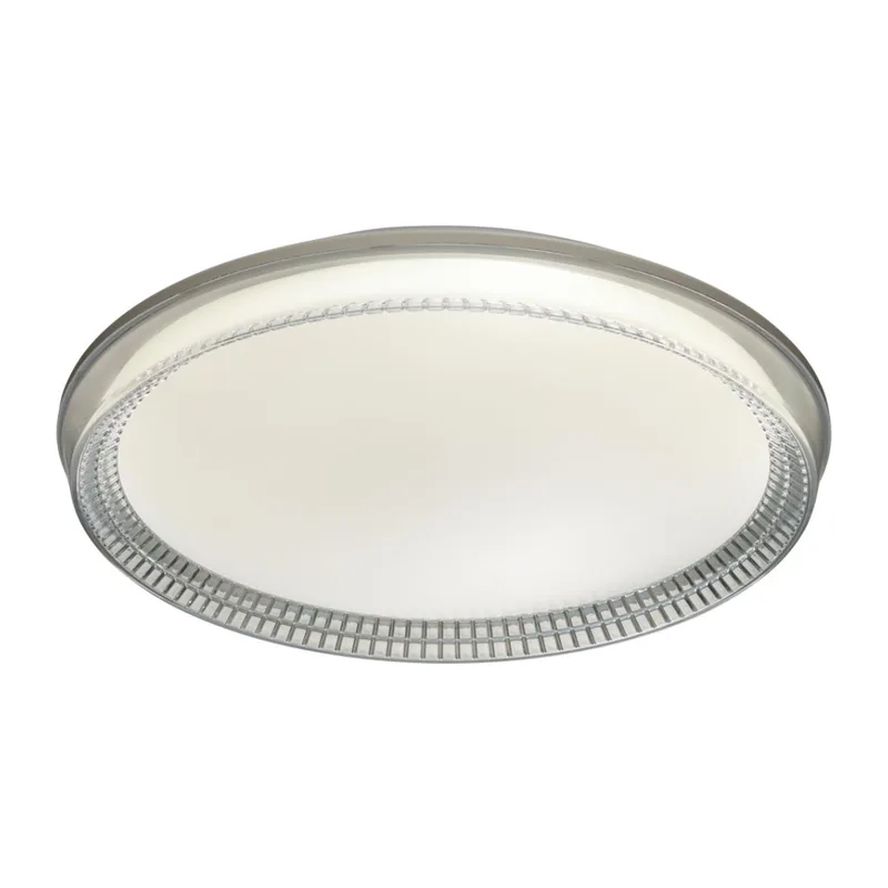 7643/ELN COLOR SN 146 Светильник пластик/белый/прозрачный LED 76Вт 3000/4000/6000К D505 IP43 CCT DEPAX