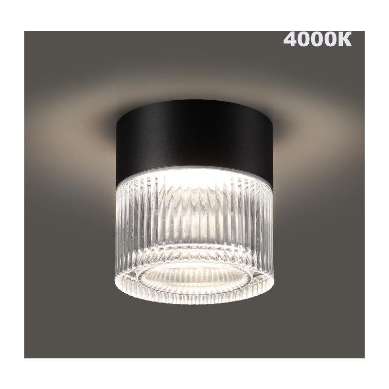 359716 STREET NT25 714 черный Светильник ландшафтный с переключ. цветовой температуры IP65 LED 12W 100-240V 2700К\3200К\4000К ESTIMA