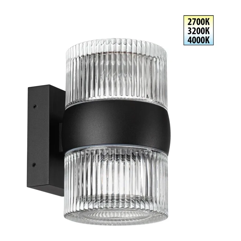 359718 STREET NT25 718 черный Светильник ландшафтный с переключателем цв. температуры IP65 LED 16W 100-240V 2700К/3200К/4000К ESTIMA