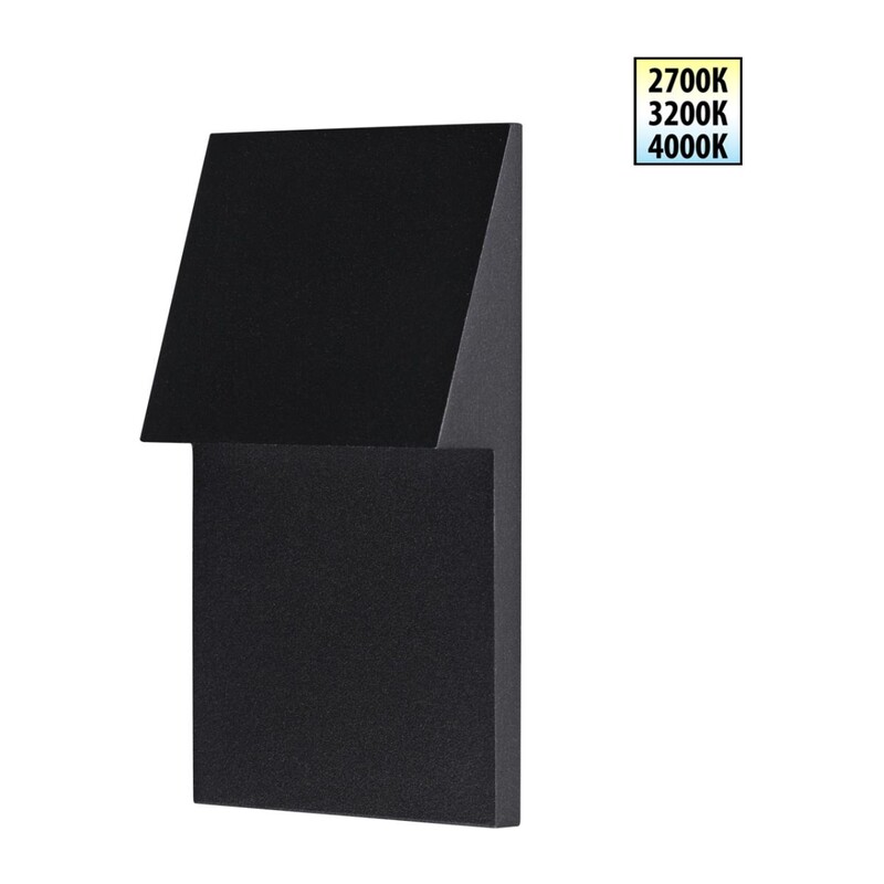 359724 STREET NT25 766 черный Подсветка для лестниц с переключателем цв. температуры IP65 LED 3W 100-240V 2700К\3200К\4000К SCALA 5