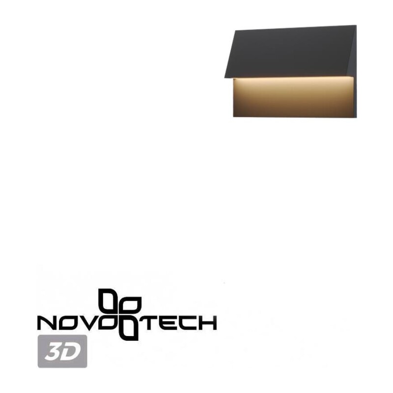 359725 STREET NT25 766 черный Подсветка для лестниц с переключателем цв. температуры IP65 LED 3W 100-240V 2700К\3200К\4000К SCALA 2