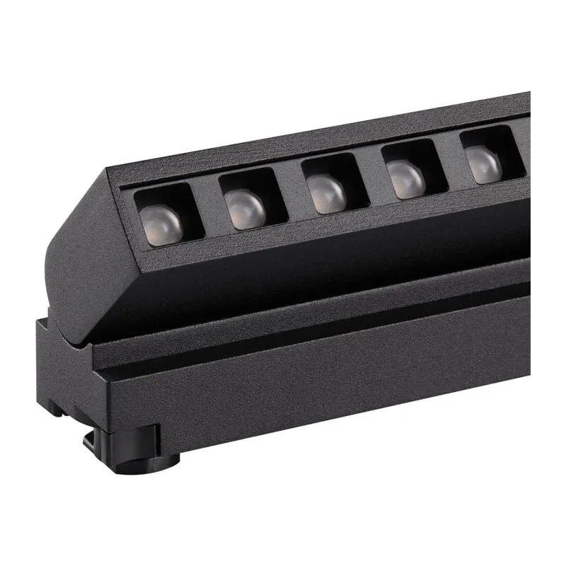 359735 PORT NT25 240 черный Светильник однофазный двухжильный трековый с переключ. цв. температуры IP20 LED 6W 180-265V 2700К/3200К/4000К EOS 4