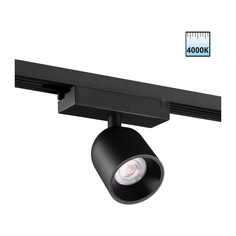 359804 PORT NT25 246 черный Светильник трековый однофазный двухжильный IP20 LED 10W 180-265V 4000К SOLETTE 5