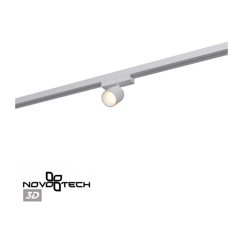 359805 PORT NT25 246 белый Светильник трековый однофазный двухжильный IP20 LED 10W 180-265V 3000К SOLETTE 3