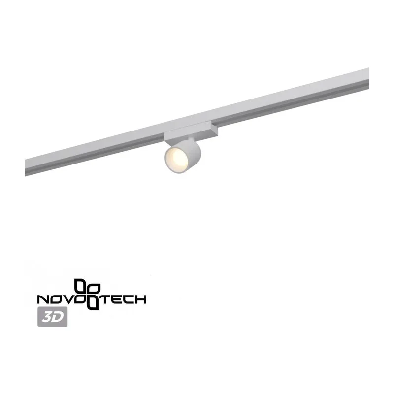 359805 PORT NT25 246 белый Светильник трековый однофазный двухжильный IP20 LED 10W 180-265V 3000К SOLETTE 6