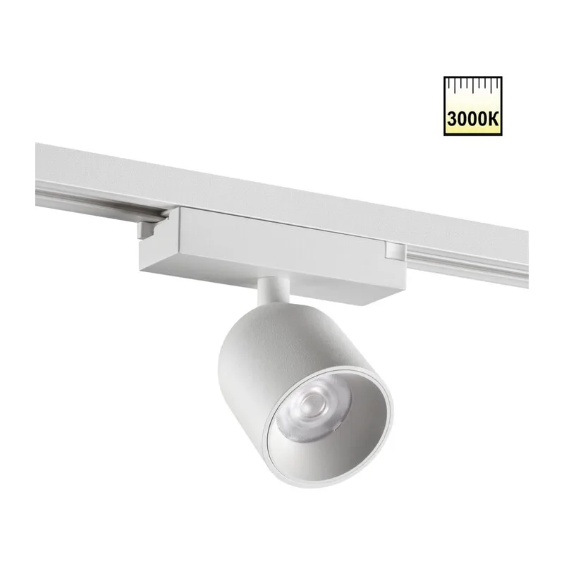 359805 PORT NT25 246 белый Светильник трековый однофазный двухжильный IP20 LED 10W 180-265V 3000К SOLETTE
