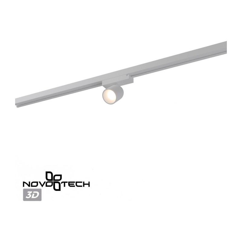 359806 PORT NT25 246 белый Светильник трековый однофазный двухжильный IP20 LED 10W 180-265V 4000К SOLETTE 3