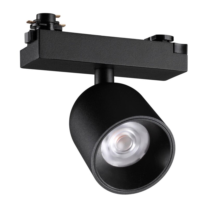 359808 PORT NT25 278 черный Светильник трековый однофазный трехжильный IP20 LED 10W 180-265V 4000К SOLETTE 2