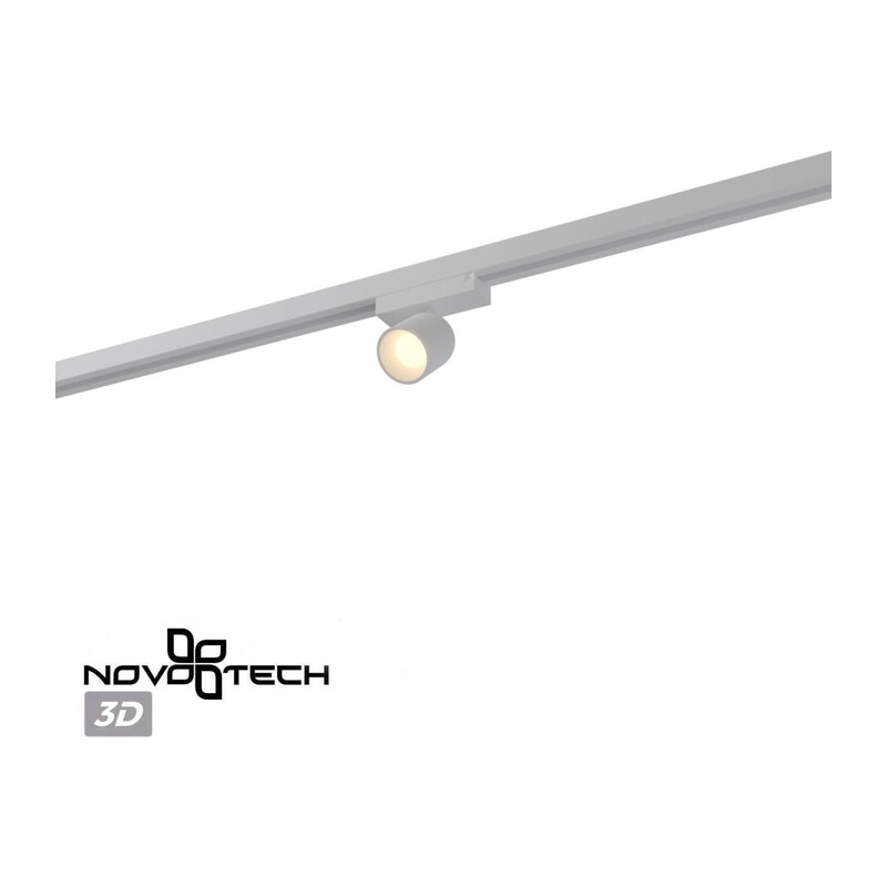 359809 PORT NT25 278 белый Светильник трековый однофазный трехжильный IP20 LED 10W 180-265V 3000К SOLETTE 3
