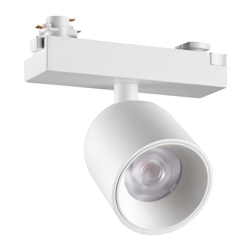 359810 PORT NT25 278 белый Светильник трековый однофазный трехжильный IP20 LED 10W 180-265V 4000К SOLETTE 2