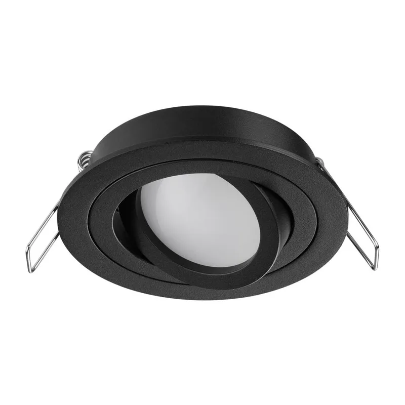 371018 WIR NT25 576 черный Светильник встраиваемый поворотный IP20 GU10 50W 220-240V MORUS 3