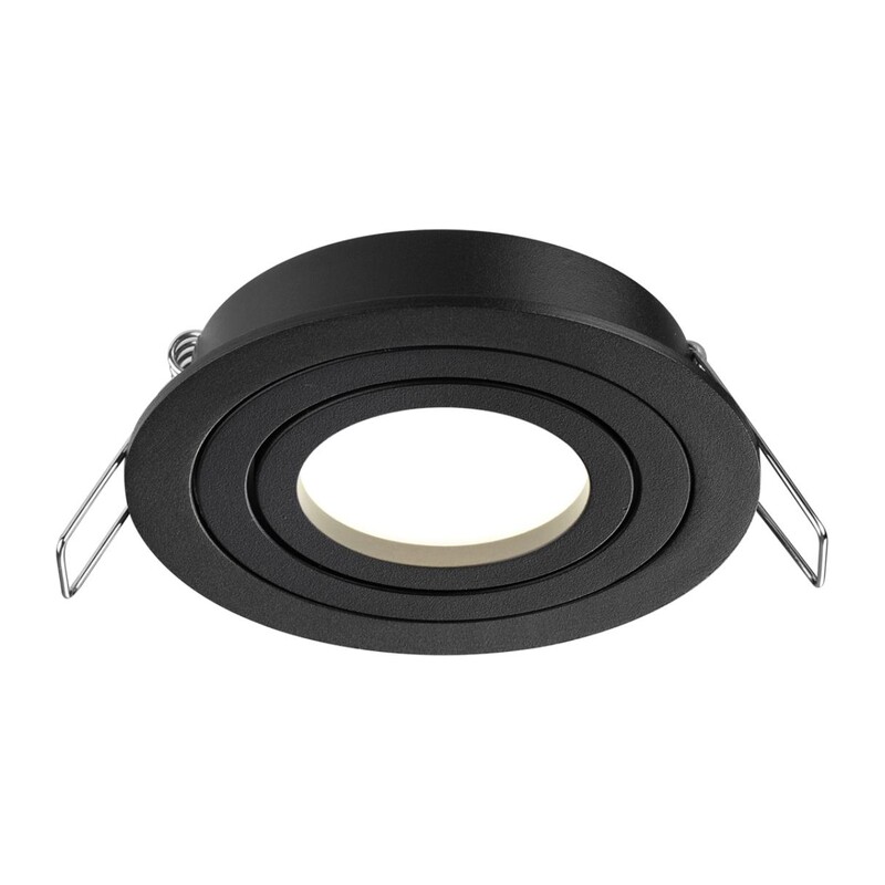 371018 WIR NT25 576 черный Светильник встраиваемый поворотный IP20 GU10 50W 220-240V MORUS