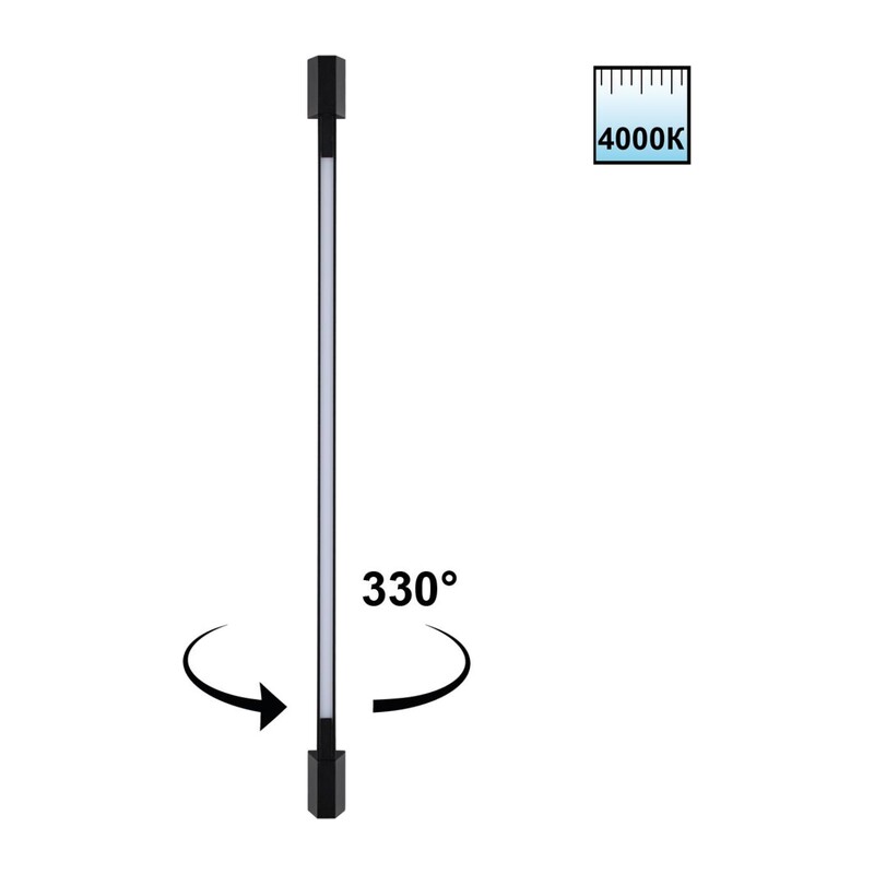 359890 STREET NT25 686 черный Светильник ландшафтный светодиодный IP54 LED 9W 4000К 220-240V VESPERA 5