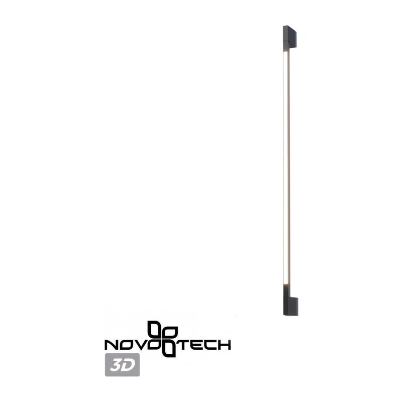 359891 STREET NT25 686 черный Светильник ландшафтный светодиодный IP54 LED 12W 4000К 220-240V VESPERA 3