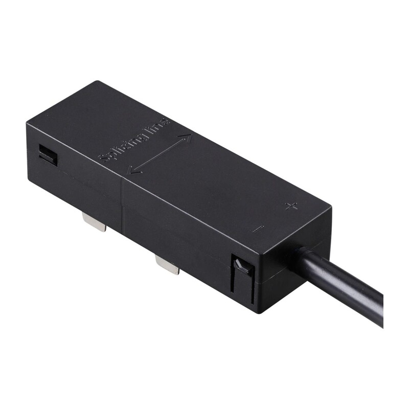 135311 PORT NT25 206 черный Токопровод (подвод питания) IP20 90-240V VECTOR 3