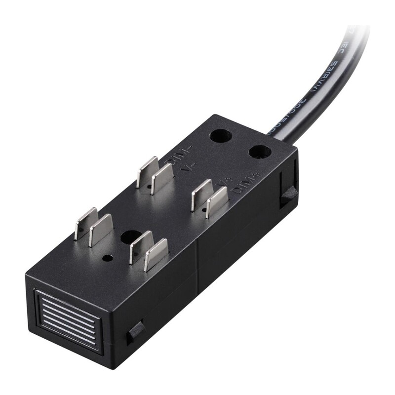 135311 PORT NT25 206 черный Токопровод (подвод питания) IP20 90-240V VECTOR