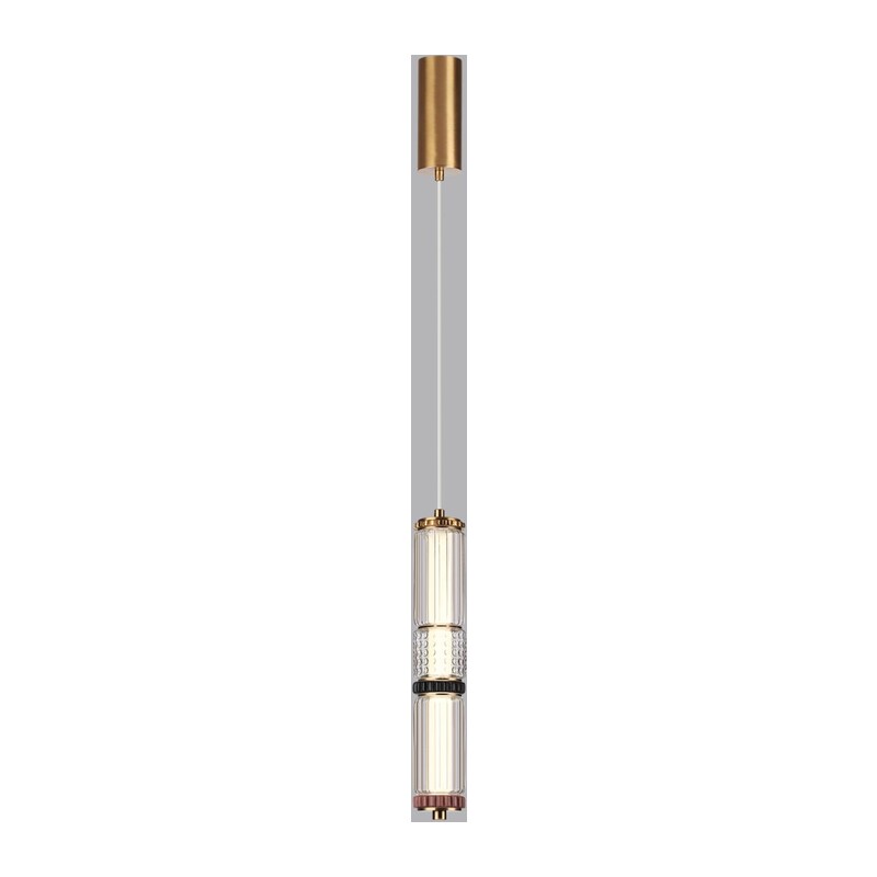 5455/12L L-VISION ODL_EX26 043 сатин.латунь/терракот/черный Подвес LED 12W 4000K COLLIER 3