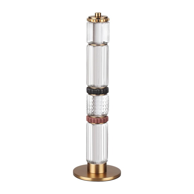 5455/15TL L-VISION ODL_EX26 043 сатин.латунь/терракот/черный Настольная лампа LED 15W 4000K COLLIER 4