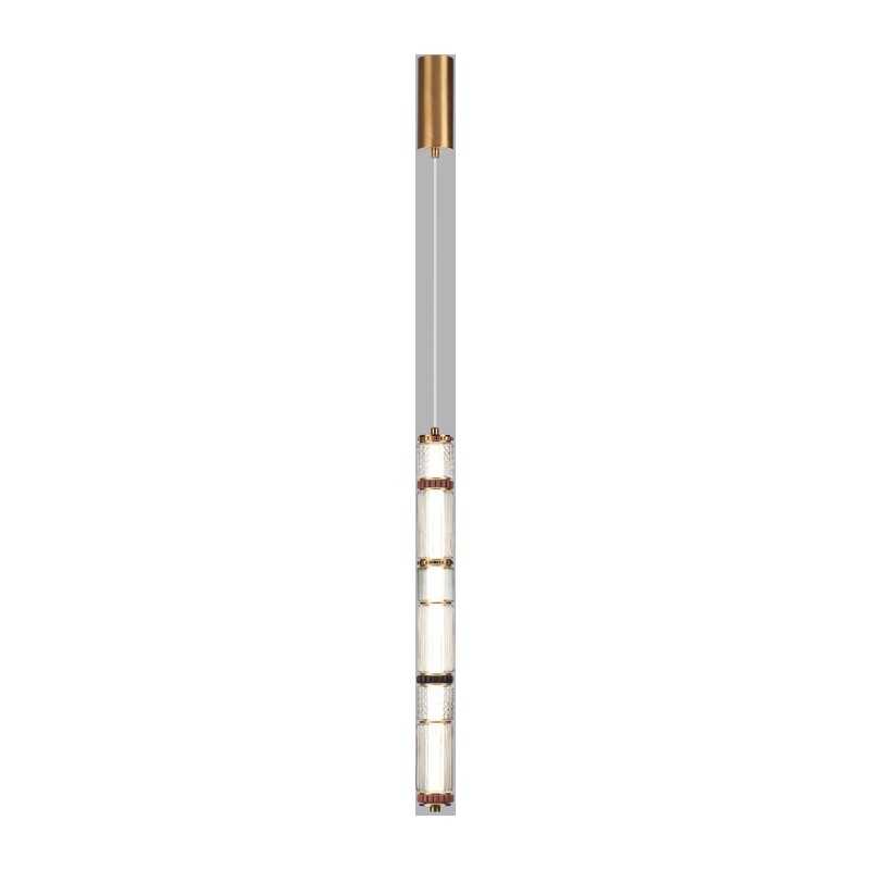 5455/18L L-VISION ODL_EX26 043 сатин.латунь/терракот/черный Подвес LED 22W 4000K COLLIER 3