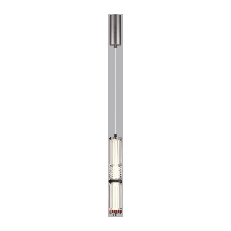 5456/12L L-VISION ODL_EX26 045 темный сатин.никель/терракот/черный Подвес LED 12W 4000K COLLIER 3