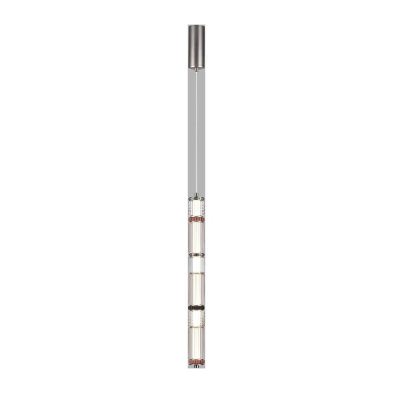 5456/18L L-VISION ODL_EX26 045 темный сатин.никель/терракот/черный Подвес LED 22W 4000K COLLIER 3