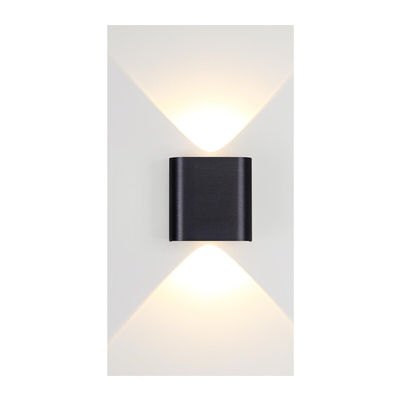 7191/2WL HIGHTECH ODL27 Настенный светильник черный браш./металл IP20 LED 2W 3000K 220V MAGNUM