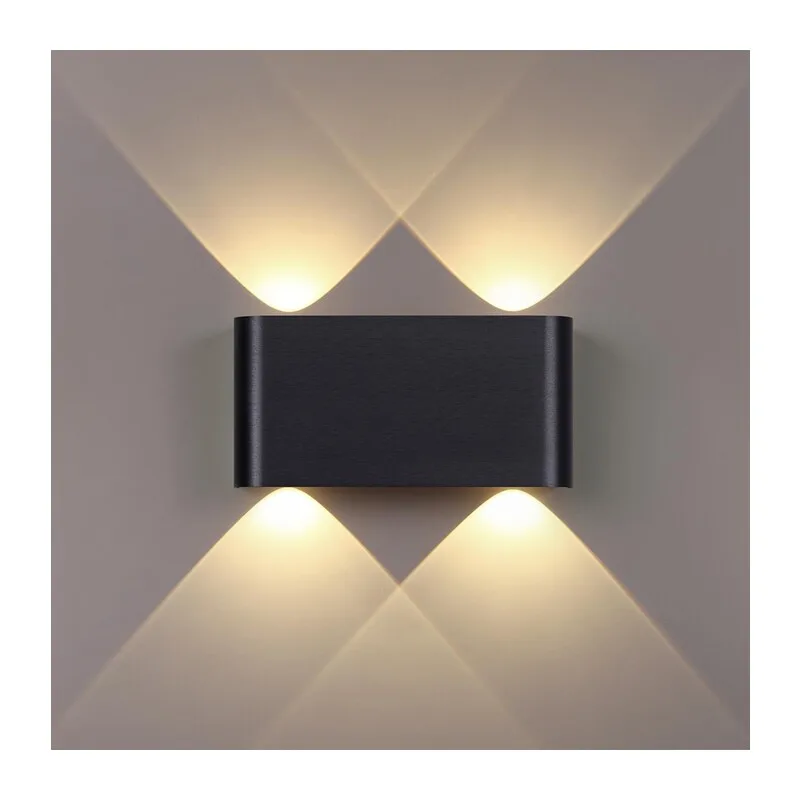 7191/4WL HIGHTECH ODL27 Настенный светильник черный браш./металл IP20 LED 4W 3000K 220V MAGNUM