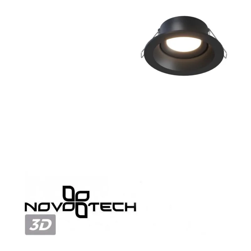 371055 WIR NT26 000 черный Светильник встраиваемый IP20 GU10 12W 220-240V CLOUD 5