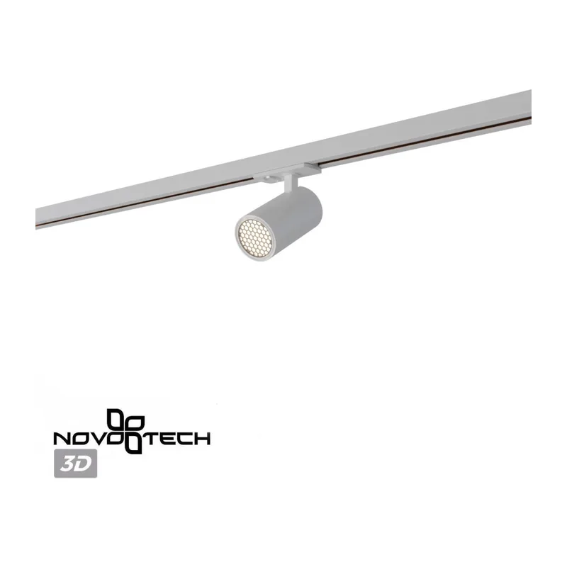 359906 PORT NT26 000 белый Светильник однофазный трехжильный трековый IP20 LED 10W 220-240V 4000К SELENE 5