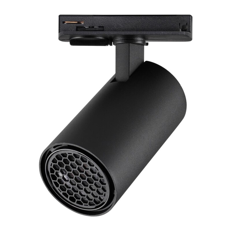 359909 PORT NT26 000 черный Светильник трековый однофазный двухжильный IP20 LED 15W 220-240V 3000К SELENE 2