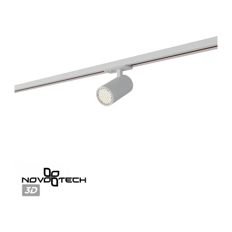 359910 PORT NT26 000 белый Светильник трековый однофазный двухжильный IP20 LED 15W 220-240V 4000К SELENE 7