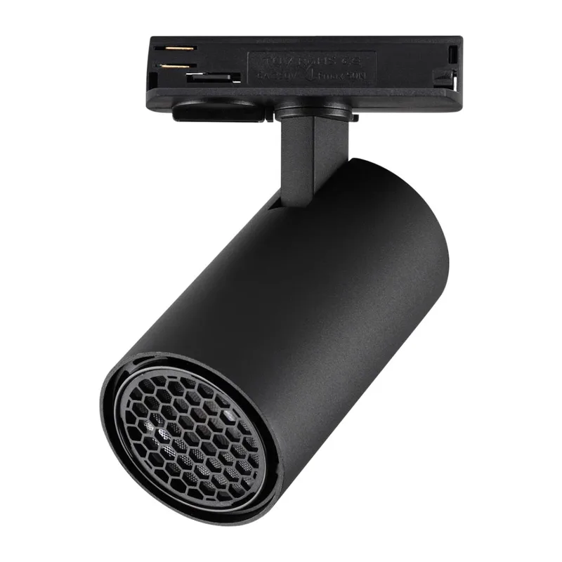 359915 PORT NT26 000 черный Светильник однофазный трехжильный трековый IP20 LED 15W 220-240V 4000К SELENE 2