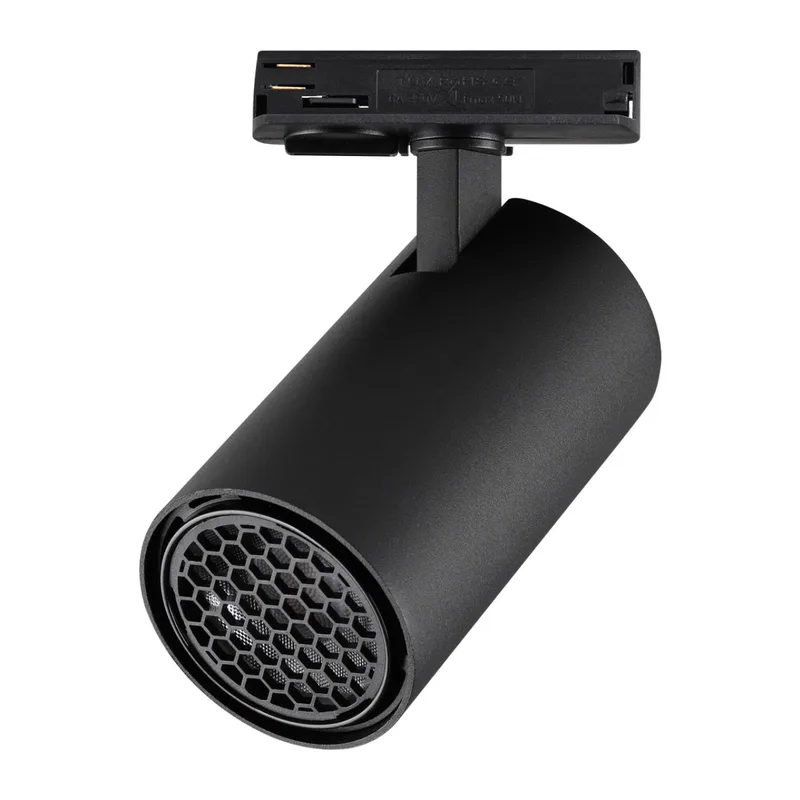 359921 PORT NT26 000 черный Светильник однофазный трехжильный трековый IP20 LED 20W 220-240V 3000К SELENE 3