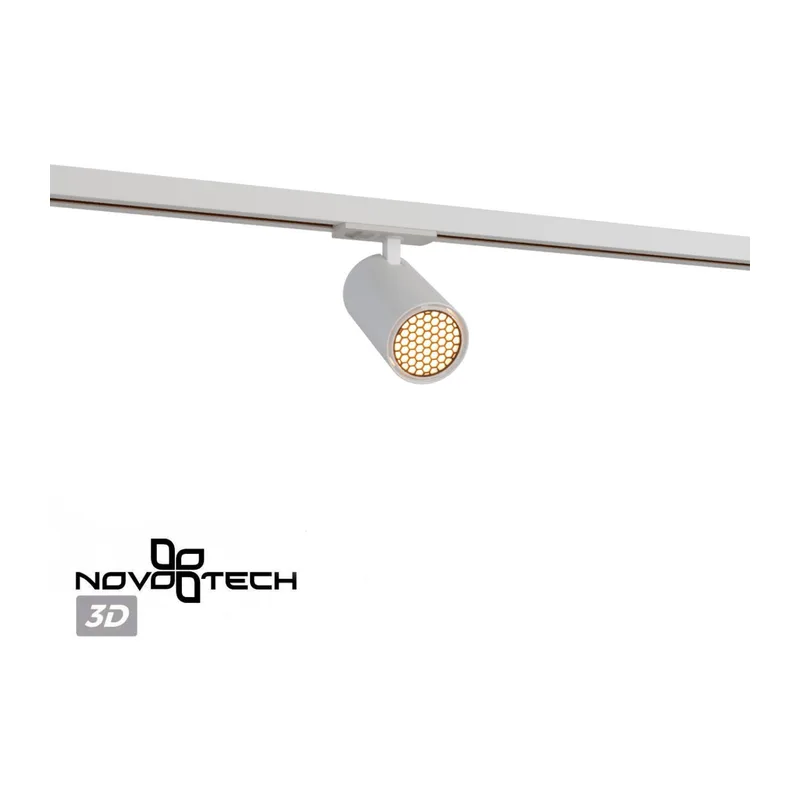 359922 PORT NT26 000 белый Светильник однофазный трехжильный трековый IP20 LED 20W 220-240V 4000К SELENE 6