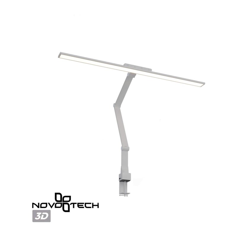 359968 LEDO NT26 000 белый Лампа настольная диммируемая полного спектра IP20 LED 24W 220V 4000K 1670Лм STUDI 3