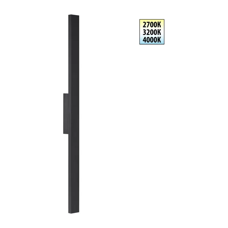 359982 STREET NT26 000 черный Светильник ландшафтный с переключ. цветовой температуры IP65 LED 24W 220-240V 2700К/3200К/4000К ASA